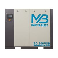 Электрический передвижной компрессор Master Blast EC-200 VSD